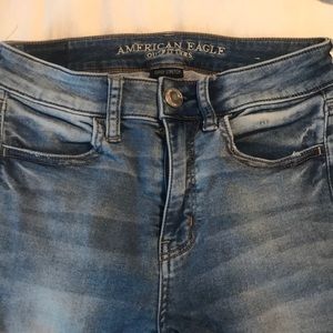 American Eagle Jeans high Rise Legging Crop